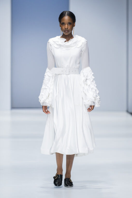 RUB439 Dress with Belt